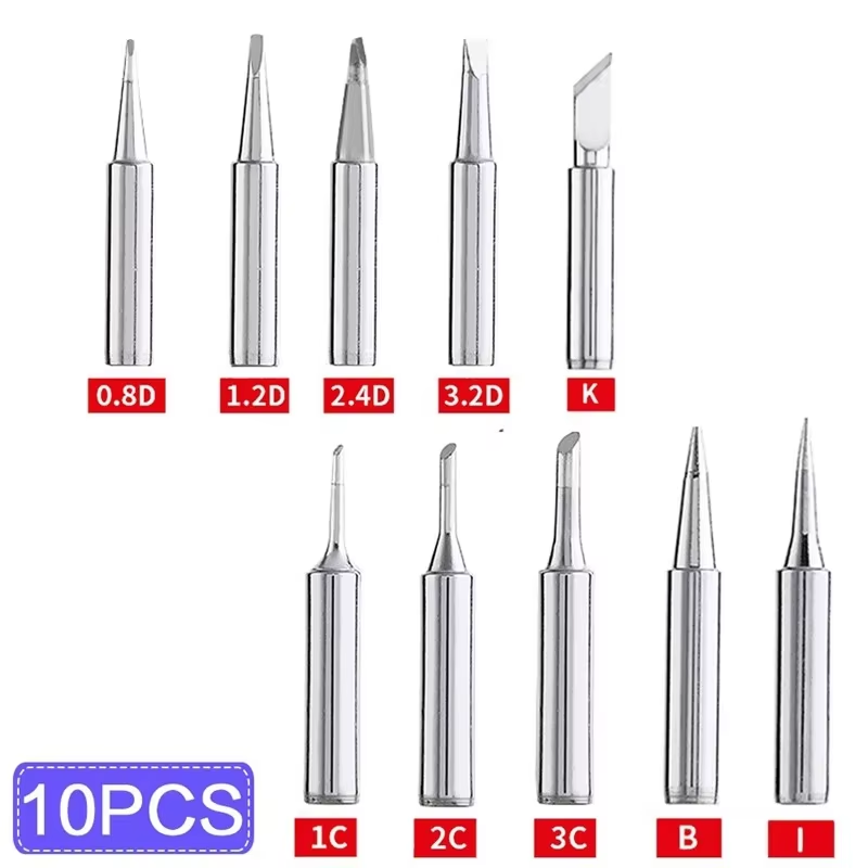 Diy Electronics Repair - 5Pcs/10Pcs 900M-T 납땜 인두 팁 전기