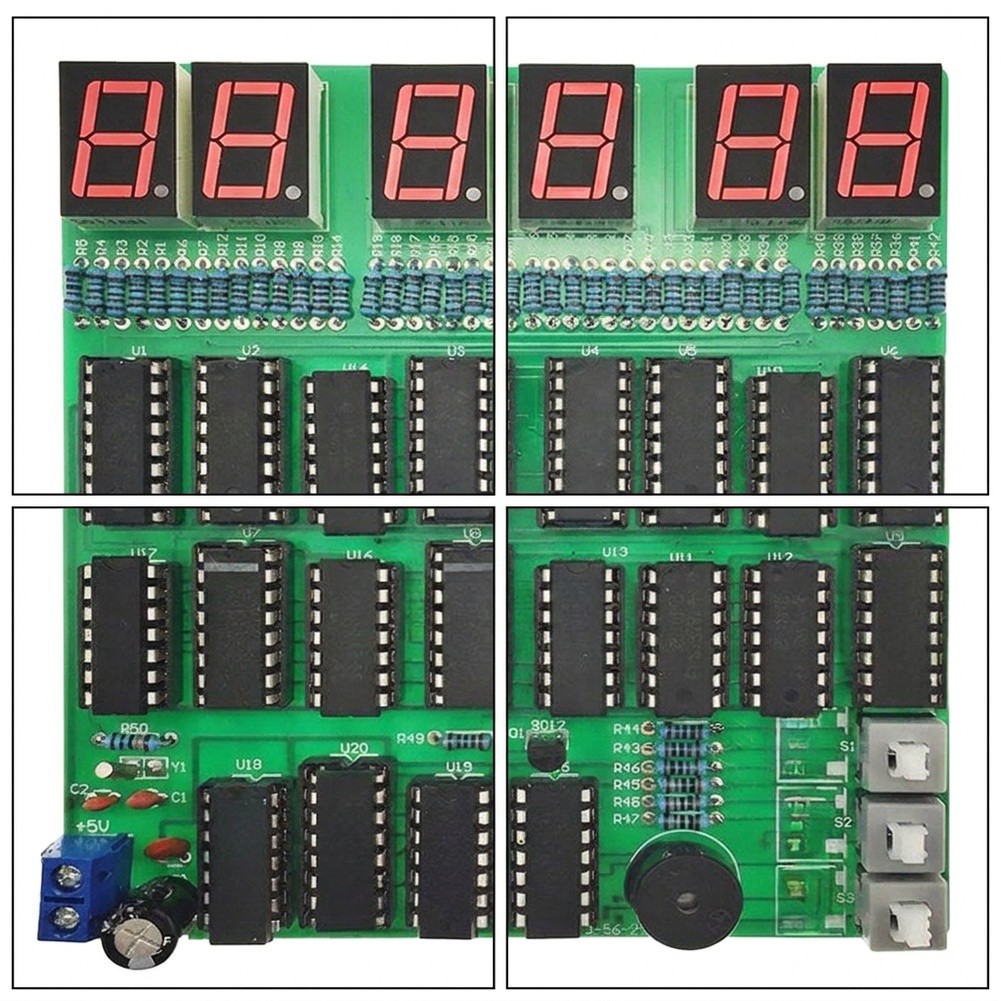 Diy Electronics Set - 다기능 디지털 시계 DIY 키트 전자