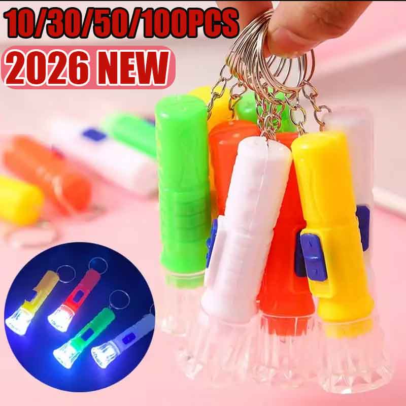 Diy Lamp Electronics - 10/30/50/100PCS 어린이를위한 미니 어린이 LED 손전등