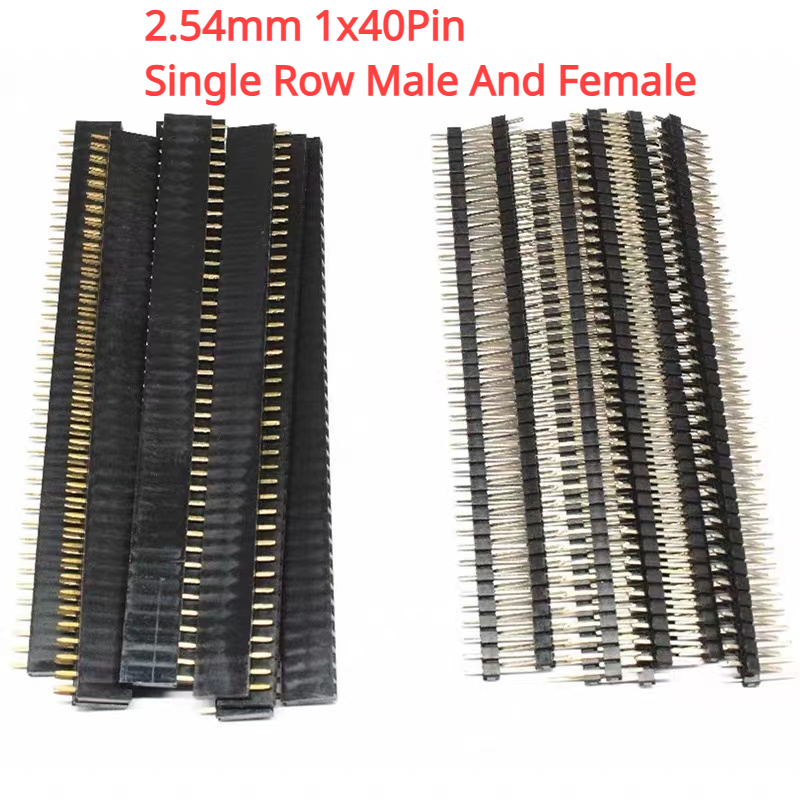 Male Female Header Pin - Arduino 용 10PCS 1x40Pin 2.54mm 피치