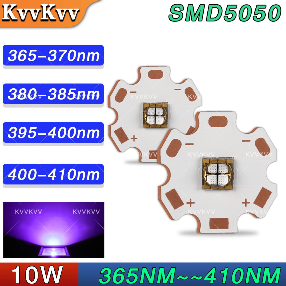 Diy Lamp Electronics - 10W LED 5050 365nm 370nm 380nm