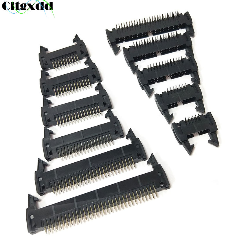 Male Female Header Pin - 10pcs DC2 10/14/16/20/26/34/40/50/64 핀 2.54mm 피치