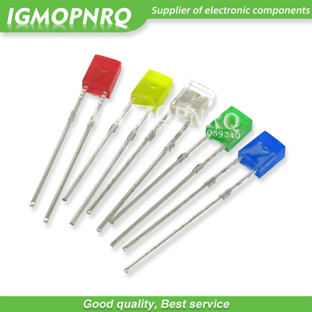 Diy Electronics News - 100PCS 2X3X4 2X5X7 사각형 LED 234