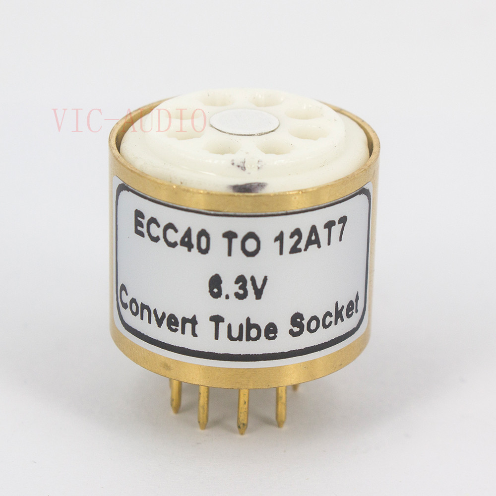 Diy Electronics Audio - 1PC 8Pin 9Pin 튜브 소켓 ECC40