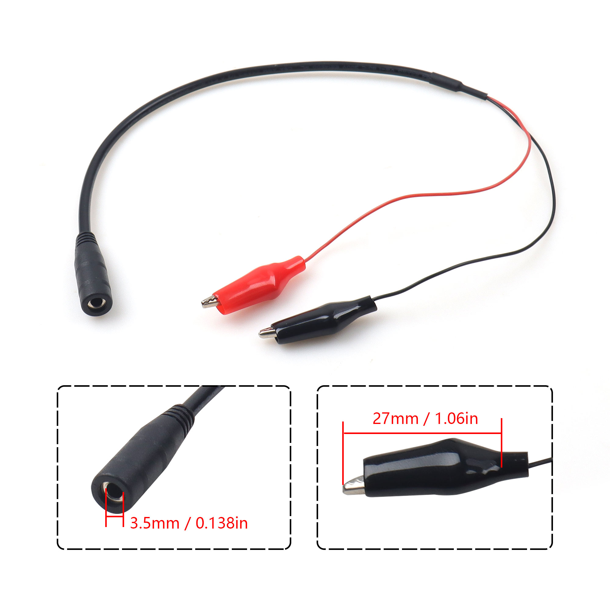 0.4M 3.5mm 모노 암잭 - 미니 악어 클립 테스 - Diy Home Electronics Lab 리뷰 및 가격
