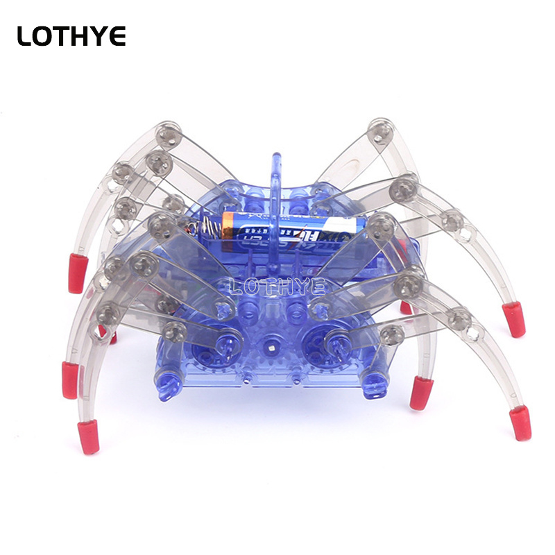 DIY 전기 거미 로봇 퍼즐 장난감 전기 크롤링 동물  - Diy Electronics Toys 리뷰 및 가격