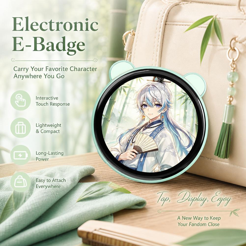 1.85인치 스마트 다이나믹 전자 배지 디지털 LED  - Diy Electronics Videos 리뷰 및 가격