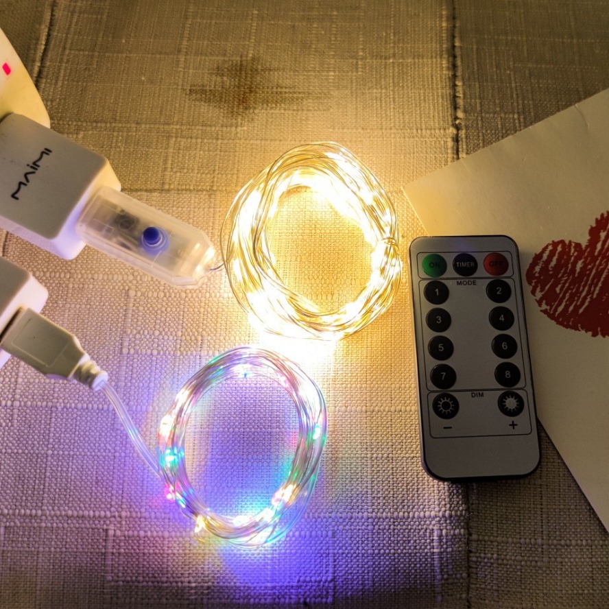 20m 10m 원격 제어 8 기능 LED 요정 조명 U - Diy Electronics News 리뷰 및 가격