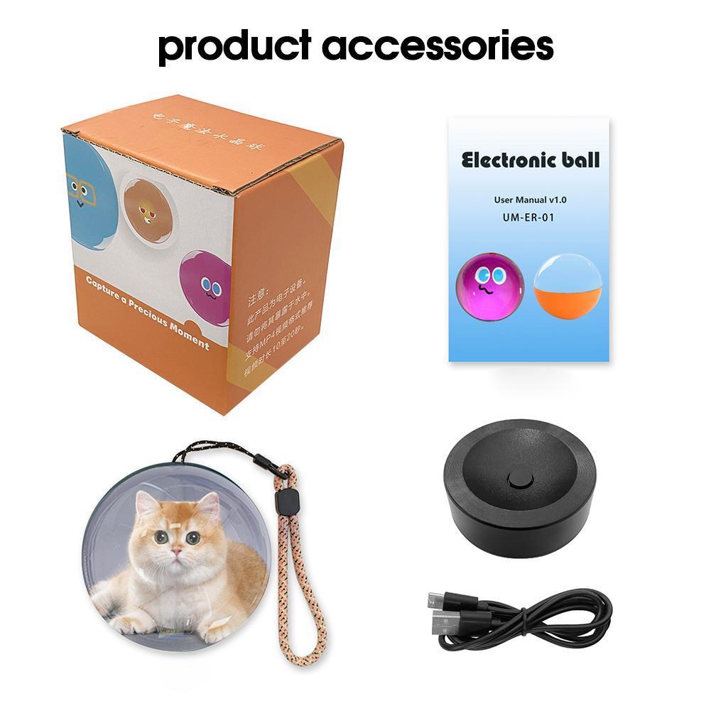 3D 매직 크리스탈 볼 비디오 플레이어 7CM 화면 4 - Diy Electronics Videos 리뷰 및 가격