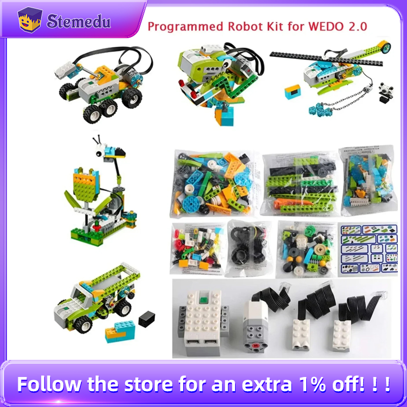 STEM We-do2.0 45300 코어 프로그래밍 키 - Diy Electronics Toys 리뷰 및 가격