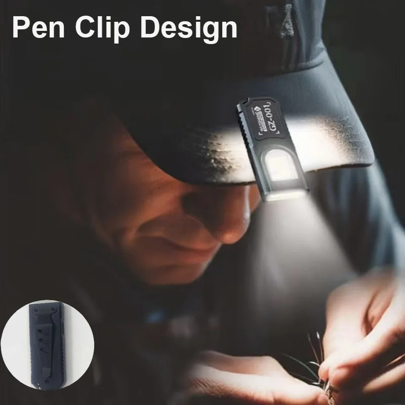 강력한 미니 COB LED 키체인 손전등 USB C 충 - Diy Lamp Electronics 리뷰 및 가격