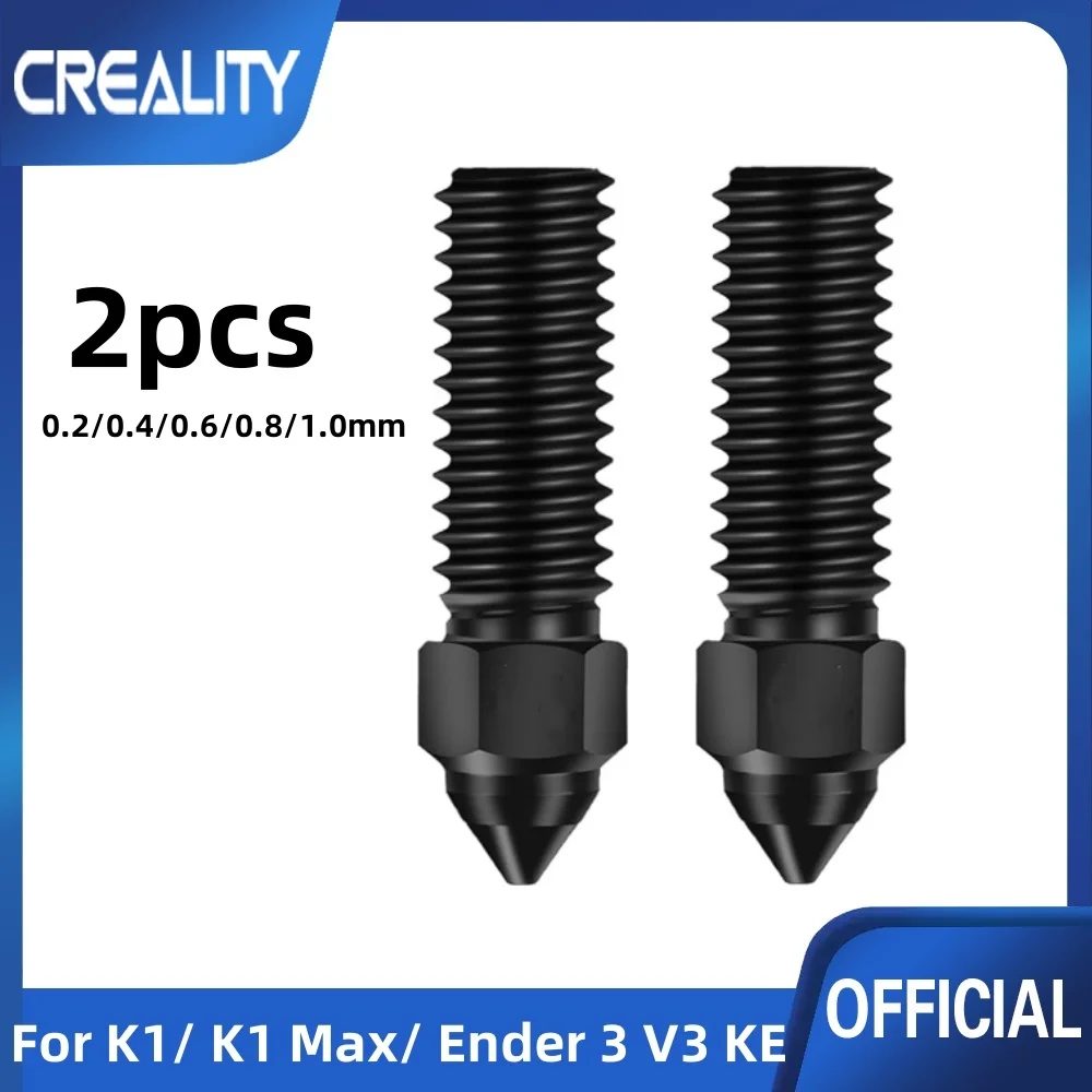 Creality K1 강화강 노즐 2개 세트 3D 프린 - Creality Printer Ender 3 리뷰 및 가격