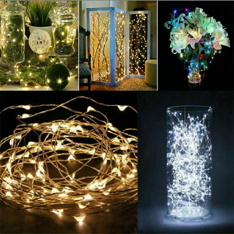 LED 요정 조명 문자열 버튼 배터리 라이트 홈 인테리 - Diy Electronics News 리뷰 및 가격