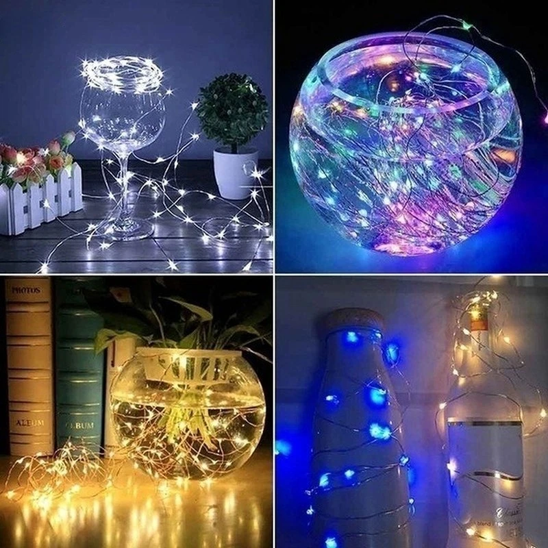 LED 요정 조명 문자열 버튼 배터리 라이트 홈 인테리 - Diy Electronics News 리뷰 및 가격