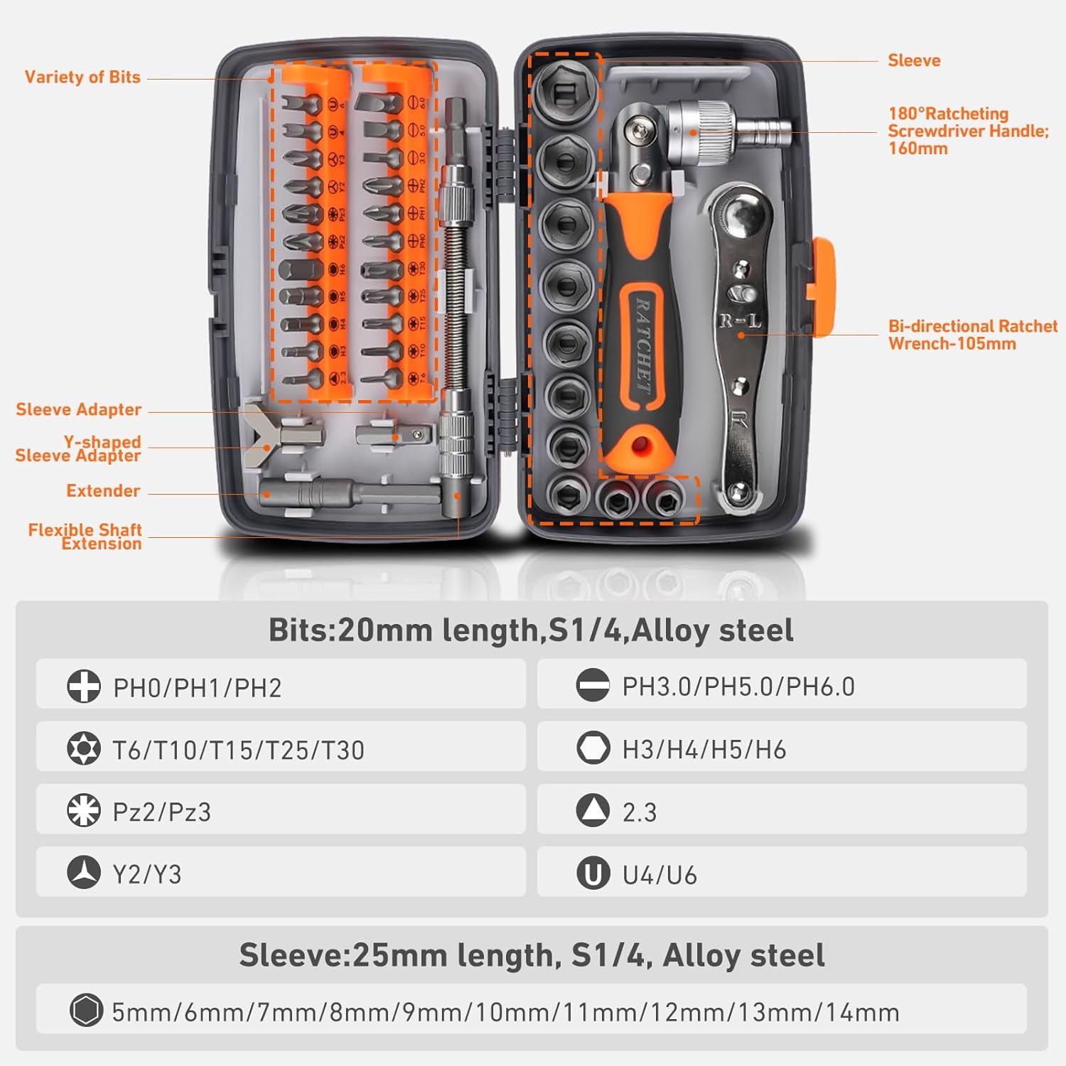 싱갈론 38-in-1 다기능 라쳇 스크류드라이버 키트, - Diy Electronics News 리뷰 및 가격