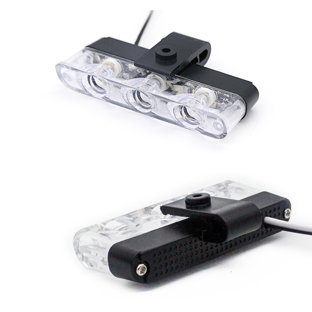 12V 자동차 그릴 스트로브 라이트 헤드 4x3 LED - Diy Lamp Electronics 리뷰 및 가격