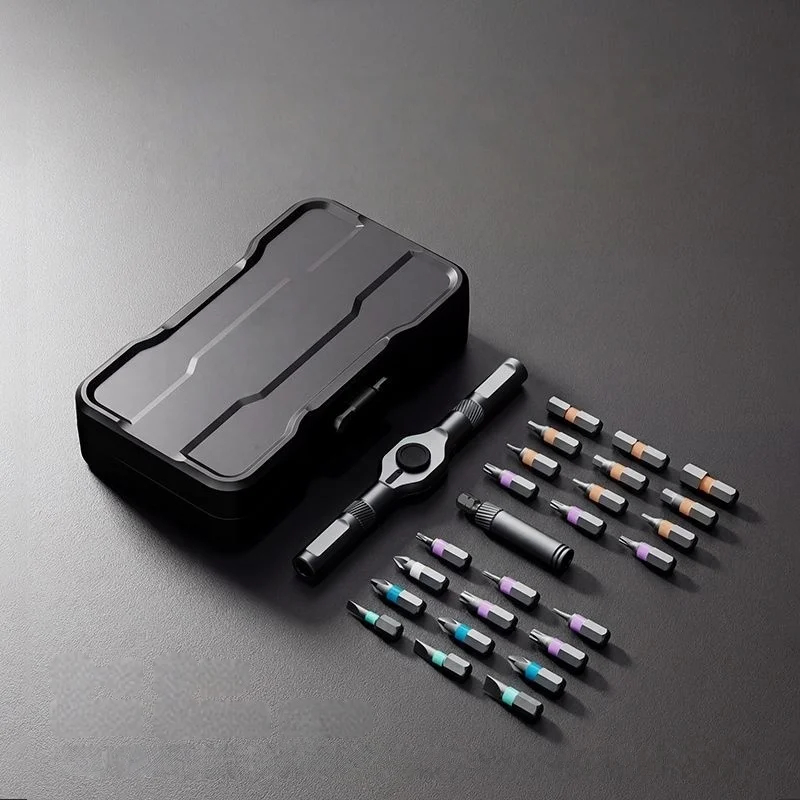 24 in 1 미니 라쳇 스크루드라이버 세트 마그네틱  - Diy Electronics News 리뷰 및 가격