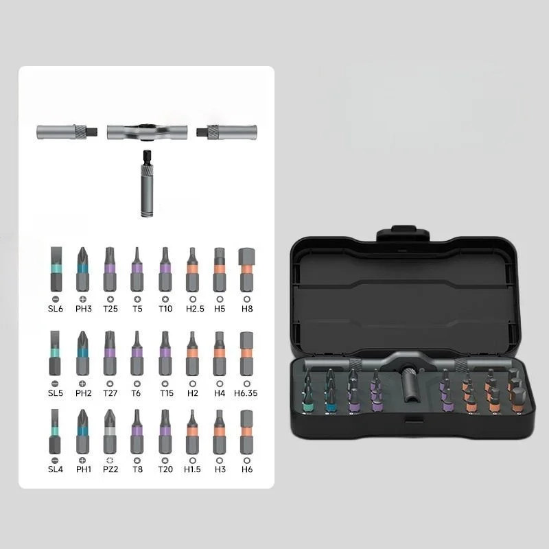 24 in 1 미니 라쳇 스크루드라이버 세트 마그네틱  - Diy Electronics News 리뷰 및 가격