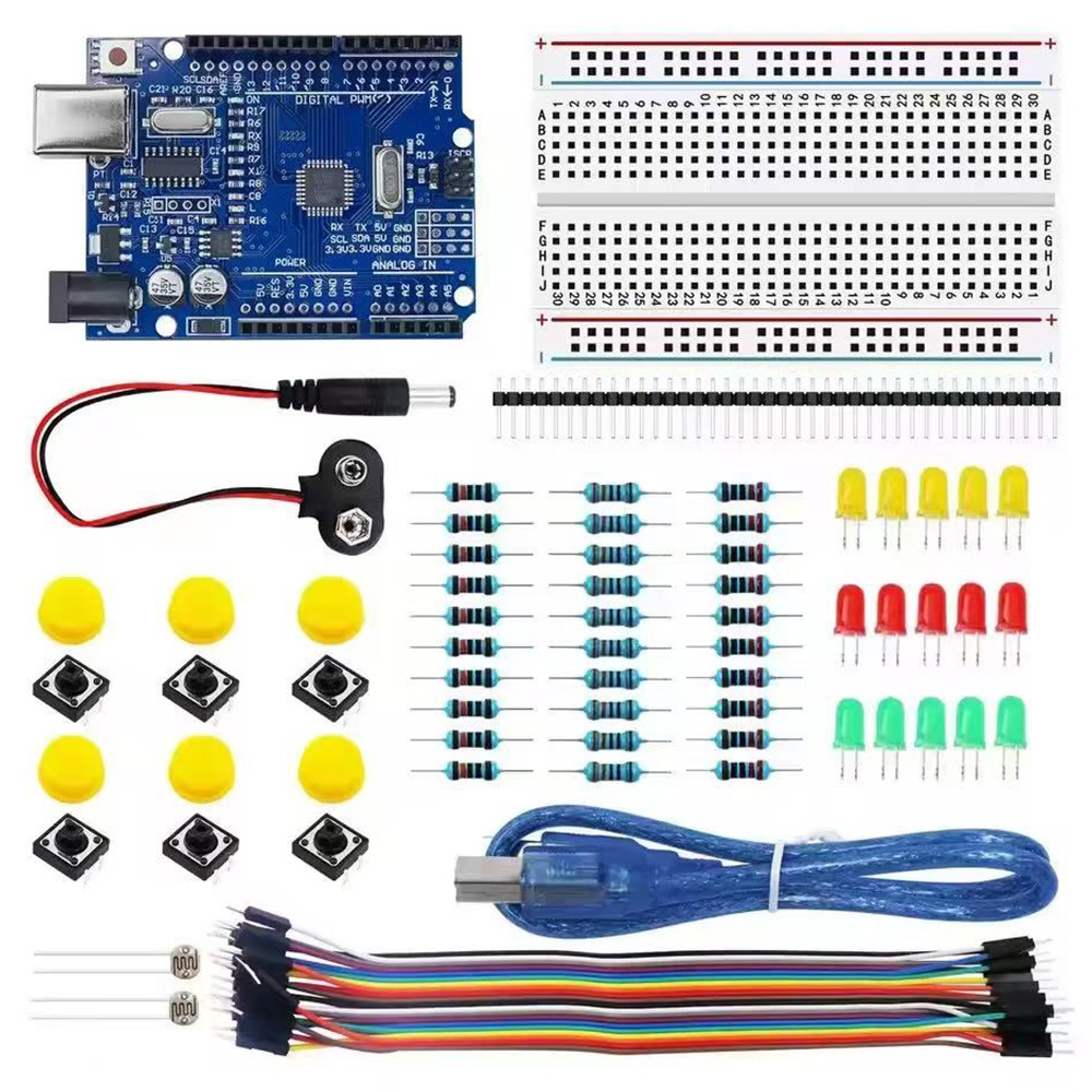 아두이노 R3 보드용 DIY 전자 스타터 키트, 400 - Diy Electronics Lab 리뷰 및 가격
