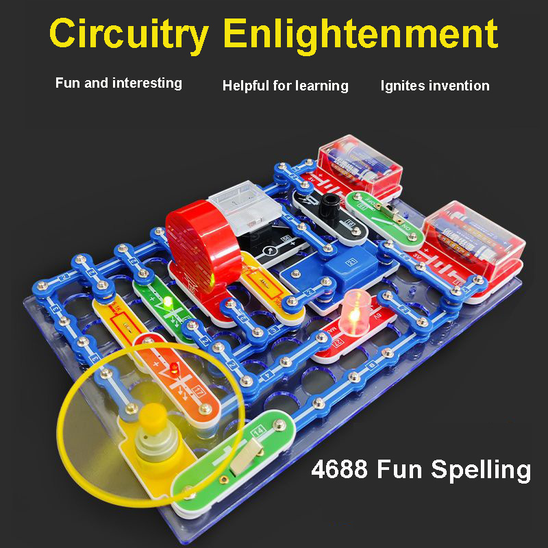 회로 전자 과학 교육 조립, 물리학 회로 실험 탐험 키 - Diy Electronics Toys 리뷰 및 가격