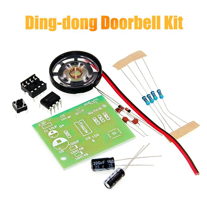 전문가용 NE555 초인종 DIY 키트 - 이중 톤 딩 - Diy Electronic Components 리뷰 및 가격