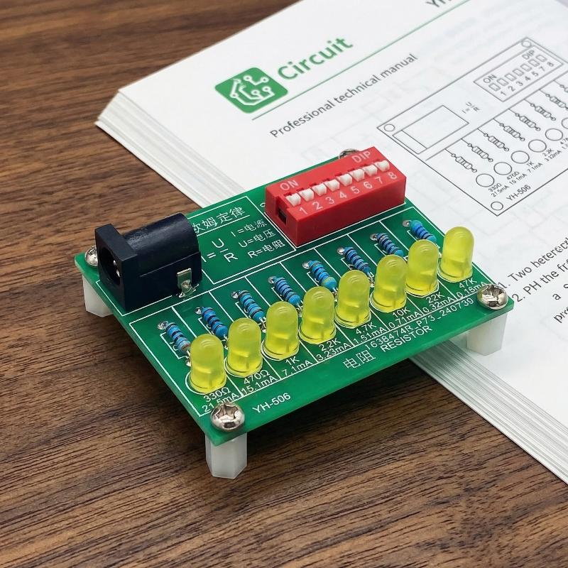전자 DIY 납땜 연습 키트 LED 전류 테스트 회로  - Diy Electronics Lab 리뷰 및 가격