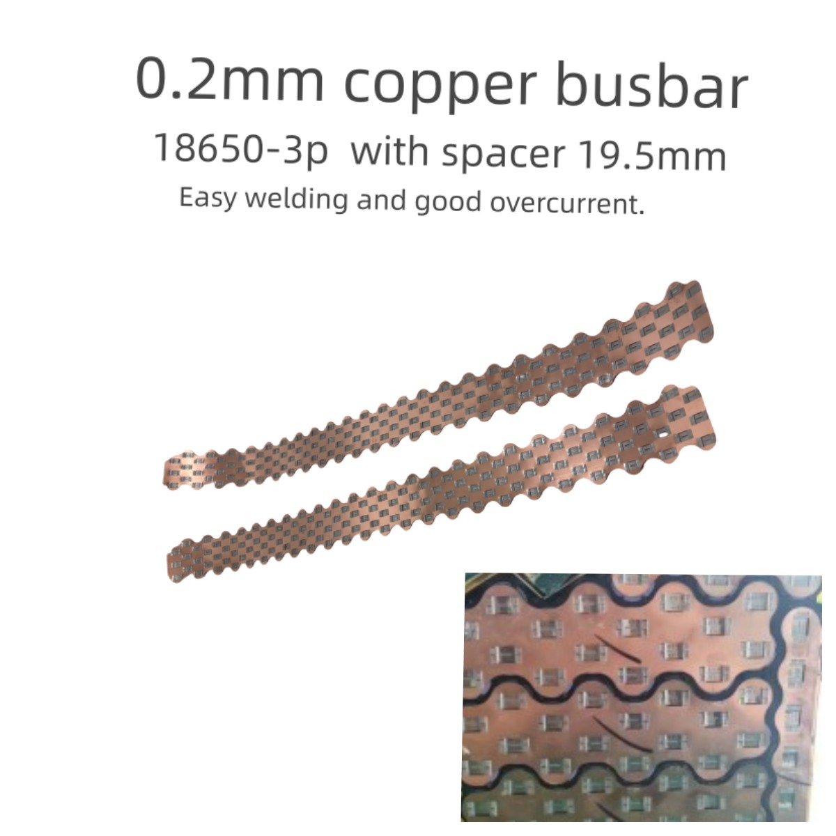 18650-3P W 스타일 구리 버스바 배터리 팩 커넥 - Diy Electronic Components 리뷰 및 가격