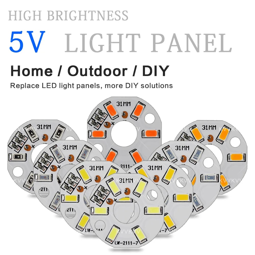 10PCS 3W 5V 라운드 LED 칩 램프 구슬 32 - Diy Lamp Electronics 리뷰 및 가격