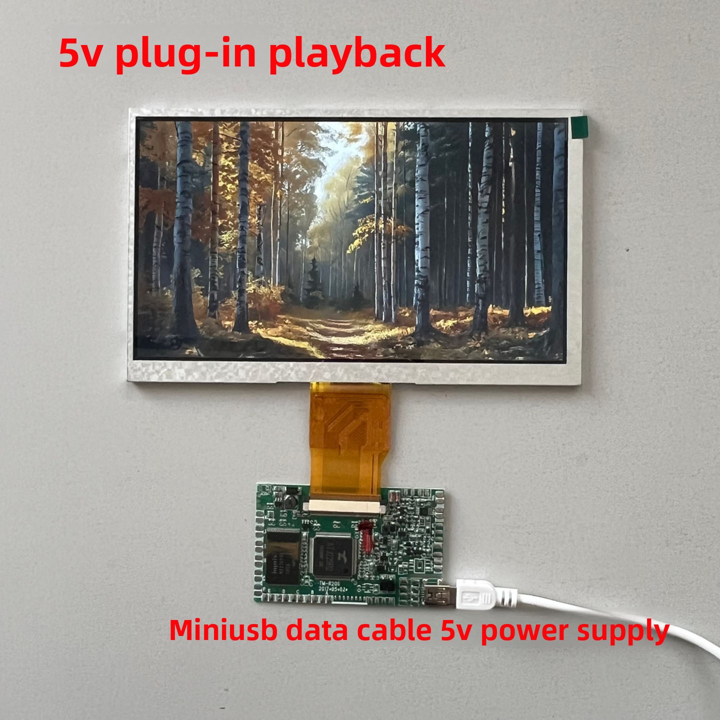 DIY 광고 디스플레이 모듈 키트용 7인치 LCD 화면 - Diy Electronics Videos 리뷰 및 가격