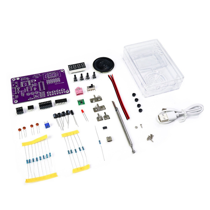 FM 라디오 RDA5807 DIY 키트 전자 조정 가능 - Diy Electronic Components 리뷰 및 가격