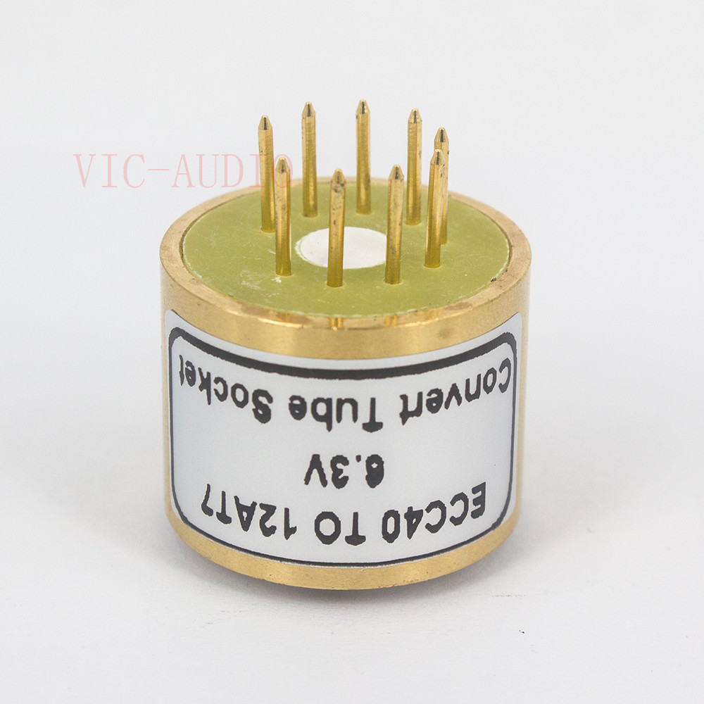 1PC 8Pin 9Pin 튜브 소켓 ECC40 TO 1 - Diy Electronics Audio 리뷰 및 가격