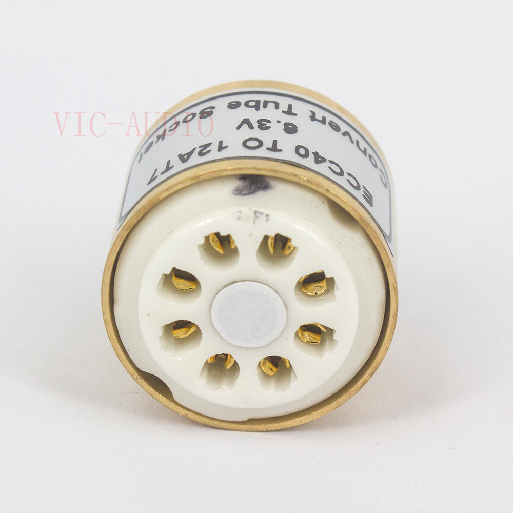 1PC 8Pin 9Pin 튜브 소켓 ECC40 TO 1 - Diy Electronics Audio 리뷰 및 가격