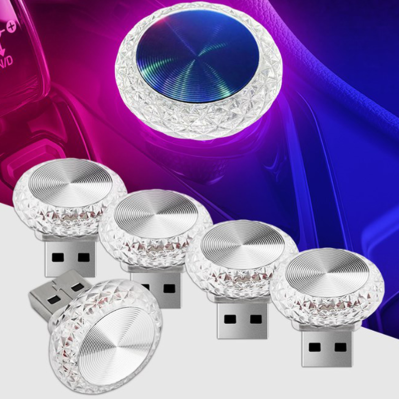 휴대용 자동차 USB 주변 조명 미니 LED 장식 분위 - Diy Lamp Electronics 리뷰 및 가격